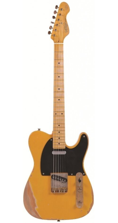 Guitarra Eléctrica Telecaster Vintage V52 Relic Butterscotch