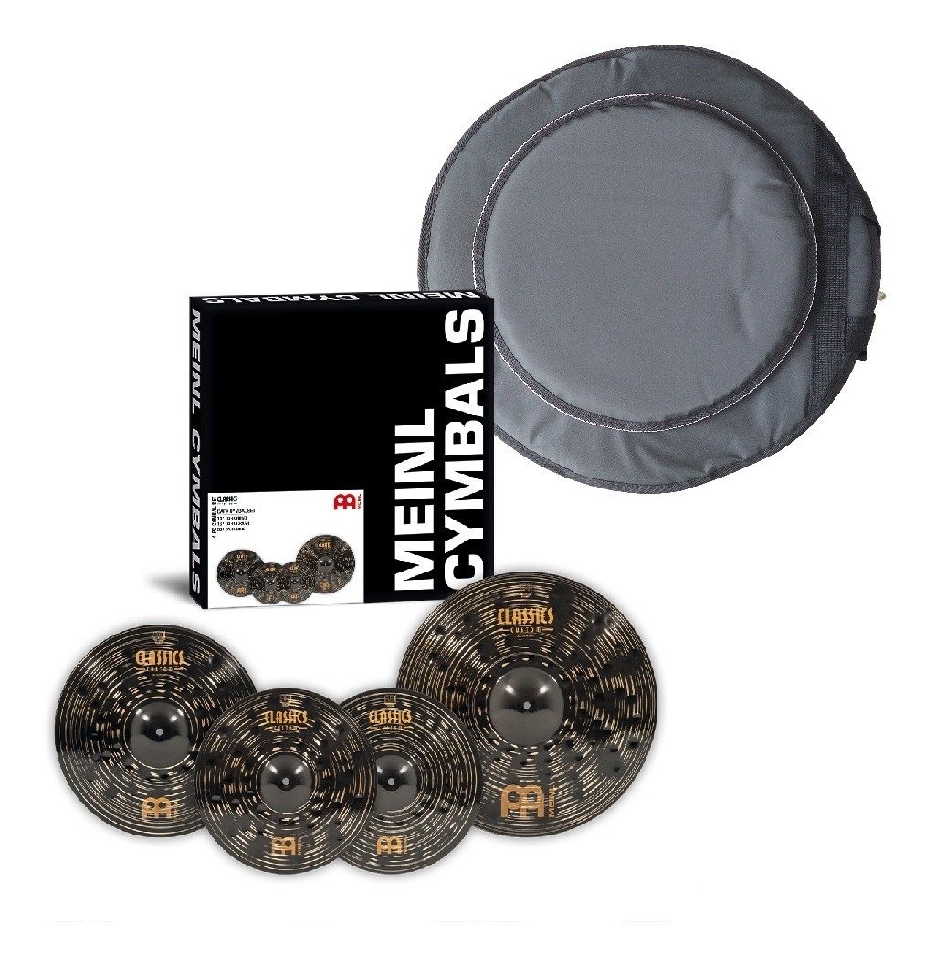 Set De Platillos, 14" Dark Hihat, 16" Dark Crash, 20" Dark Ride Ccd141620
