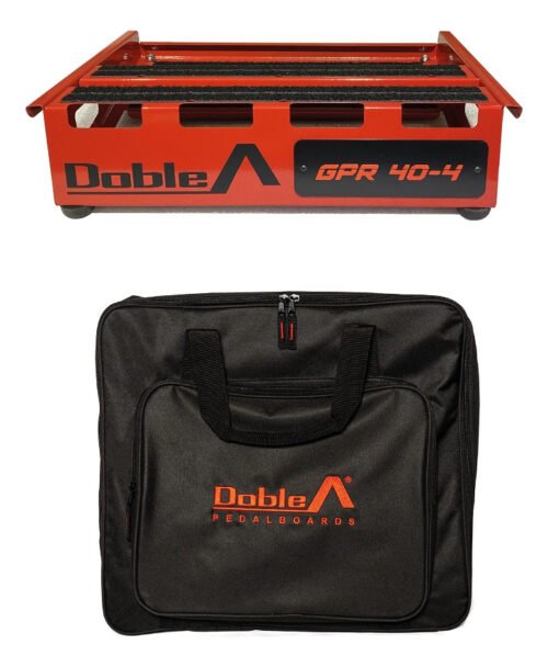 Pedalboard Doble A Gpr 40-4 + Bolso Plataforma Base Pedales