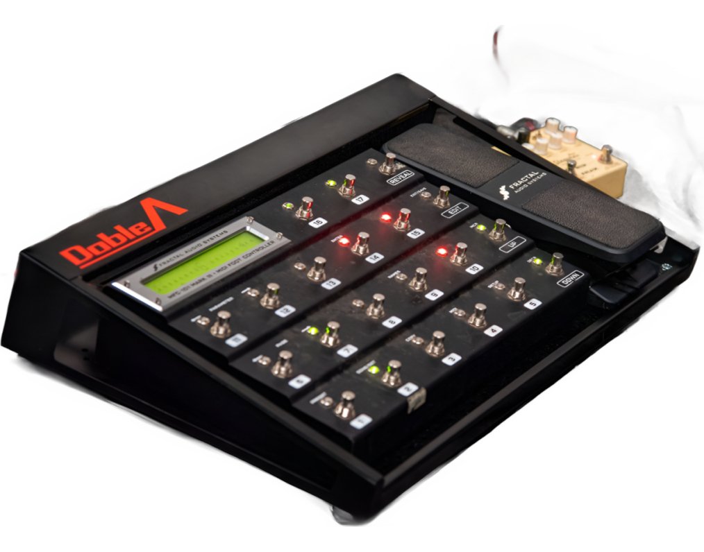 PEDALBOARD DOBLE A GPR 60-4 + BOLSO PLATAFORMA BASE PEDALES DIGI AX8+W NEGRO