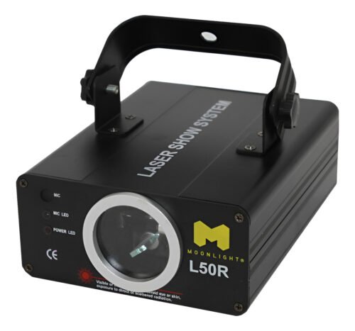 Laser Rojo 100mw Efecto Fiesta Audioritmico Dj Moon L50r
