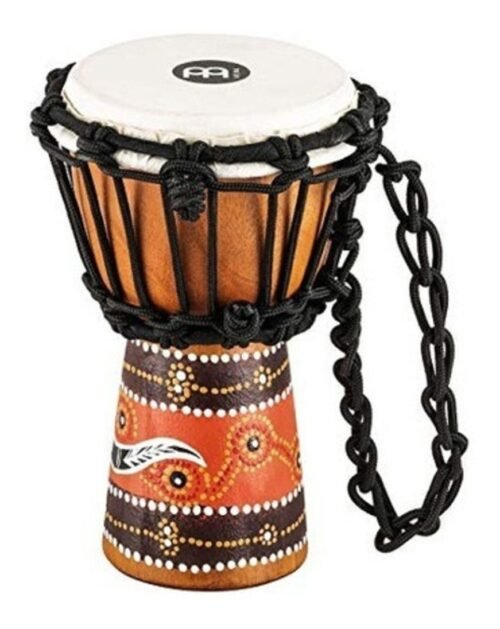 Meinl Hdj5xxs Mini Djembe 4 1/2  X 8 , Diseño Phyton Pintado