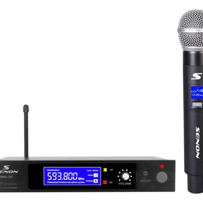 Micrófono Inalámbrico De Mano Uhf Profesional Senon Moon Wmu301