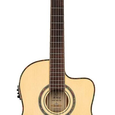 Guitarra Criolla Ortega Pro Rce141Nt Natural Funda Incluida Rce145Nt