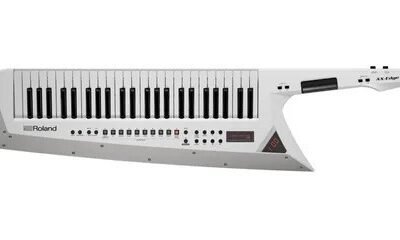 Roland Ax Edge W Keytar Sintetizador 49 Teclas Bluetooth Si-Rl-Ax-Edge W