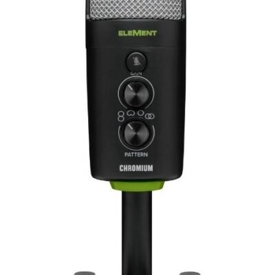 Micrófono Condensador Usb Mackie Chromium + Soporte + Mixer 2053038-00