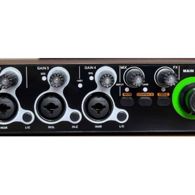 Interfaz Usb Audio Hugel 4 Canales Stereo Md404