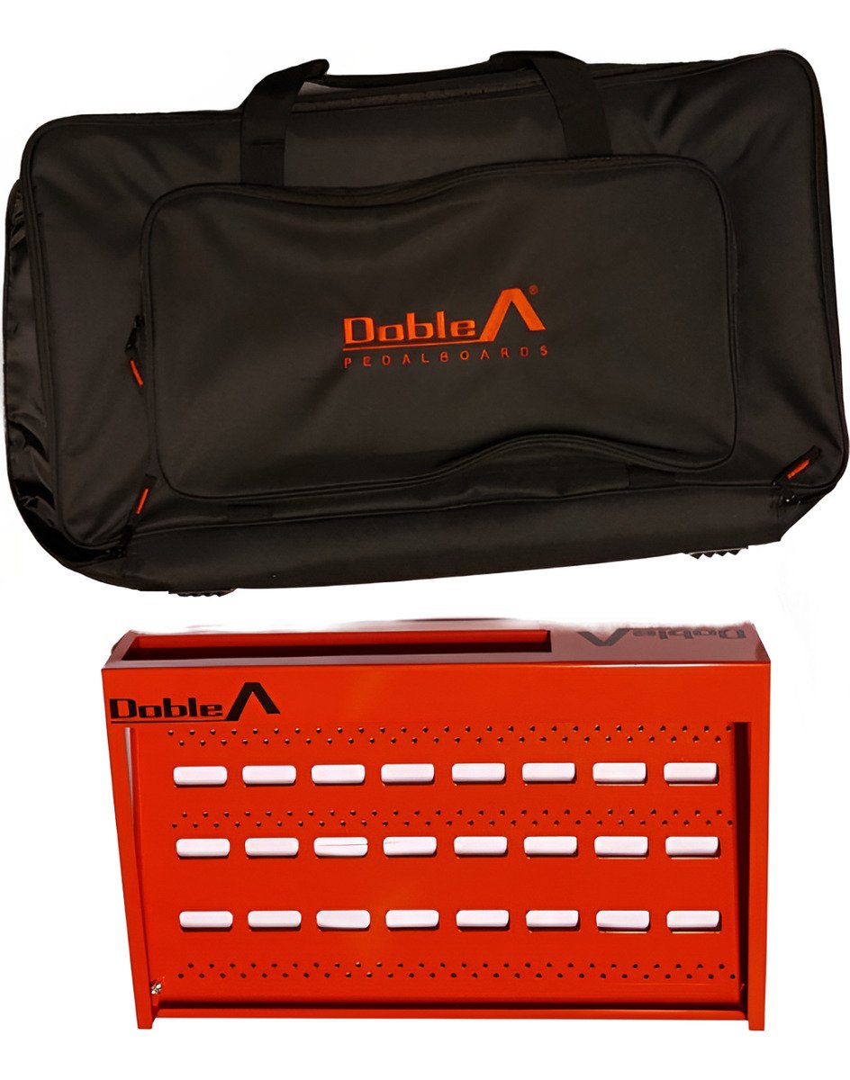 Pedalboard Doble A Digi Fm3+W Ideal Fractal Fm3 + Bolso Digi Ax8+W Rojo