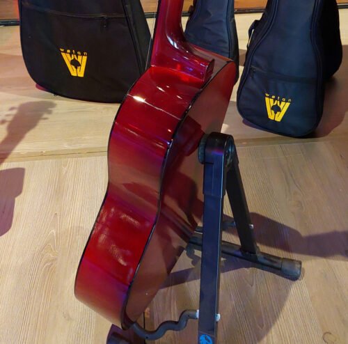 Guitarra Clasica Criolla Estudio Wotan Cuerdas Nylon Y Funda - Imagen 2