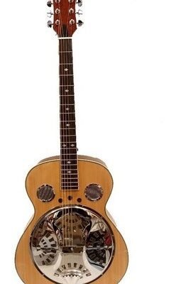 Guitarra Acústica Parquer Caja Resonador Dobro Nat Gdb300Nh