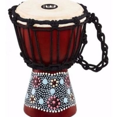 Meinl Hdj8Xxs Mini Djembe 4 1/2  X 8 , Diseño Flores Pintada Hdj8Xxs