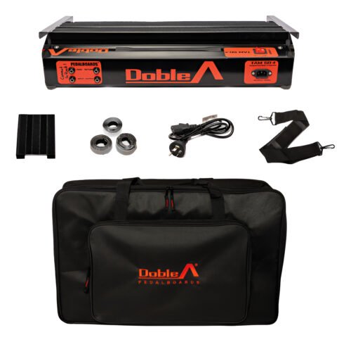 Pedalboard Doble A Tam 60-4 + Bolso Plataforma Base Pedales
