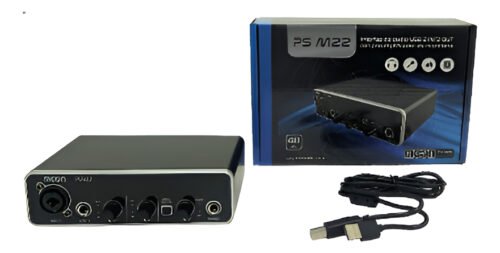 Moon Audio Pro Psm22 - Interfaz De Audio Profesional Usb