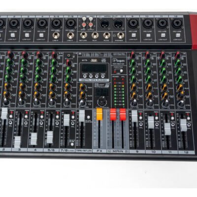 Consola Digital Mixer 12 Canales Parquer Profesional Audio Kw-Vmx120