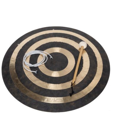 Sun Wind Gong 26''65Cm Curacion Meditacion Martillado A Mano 99326