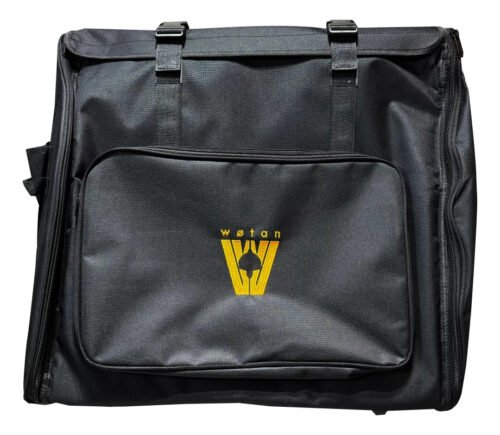Funda Para Acordeon Tipo Mochila Base Rigida Y Ruedas Wotan