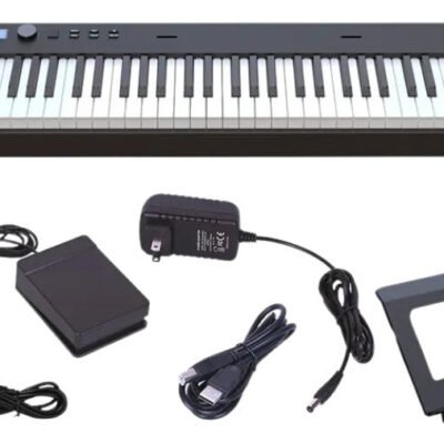 Piano Digital 88 Teclas Sensitivo Hammer Action Parquer Ph88Q