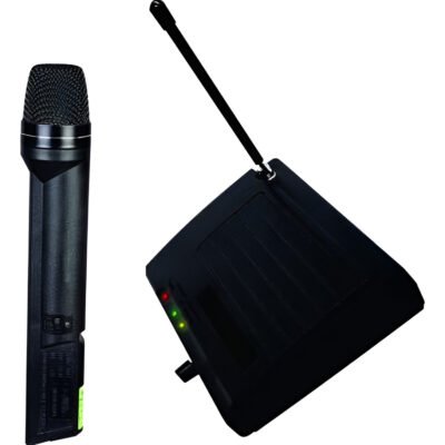 Microfono Receptor Inalambrico Moon Mei03Vm Mano Vhf Karaoke Mei03Vm