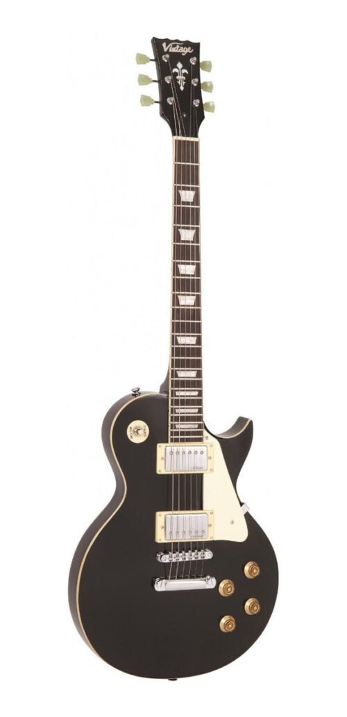 Guitarra Eléctrica Les Paul Vintage V100 Gloss Black