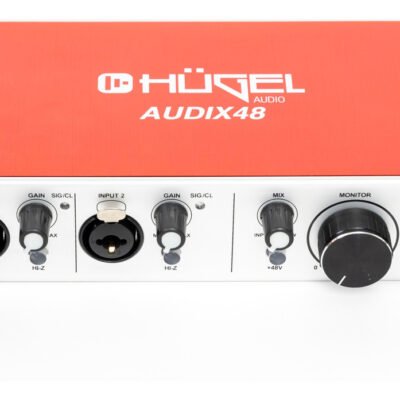 Interfaz Audio Placa Sonido Hügel Audix 48 Usb 2X2 Audix 48