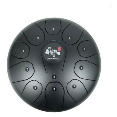Steel Tongue Parquer Metal Do 11 Notas Negro 10 Pulgadas 700010Bk