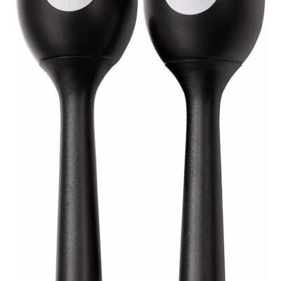 Par Maracas Plasticas 6 Pulgadas Negras Meinl Pembk Pembk
