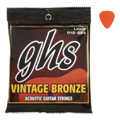 Encordado Ghs Para Guitarra Acusticavintage Bronze™ 012-054 Vnl