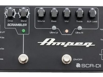 Pedal De Efecto Bajo Ampeg Scr-Di Bass Preamp Overdrive 99-040-4031