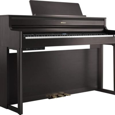 Piano Digital Con Mueble Roland Hp704Dr Rosewood + Banqueta Pe-Rl-Hp704Dr