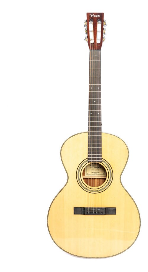 Guitarra Acústica Parquer Marron Caoba Abeto