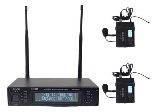 Microfono Inalambrico Dual Uhf Jru-680d/pt-71c/lt-11a