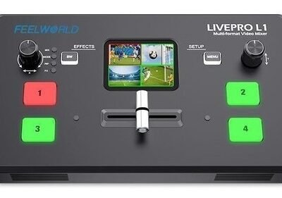 Video Switcher Mixer Livepro L1 Portatil Streaming 4 Hdmi Livepro L1