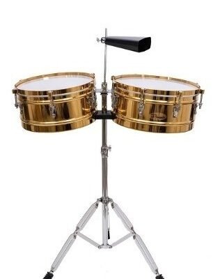 Timbaleta Parquer Mystic 13 Y 14 Con Soporte Y Cencerro 2601314G