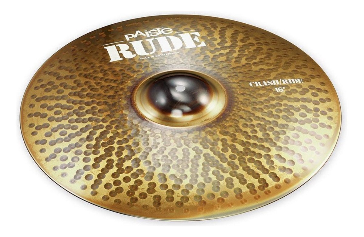 Platillo Paiste Rude Cr-16 Crash Ride 16 1128516