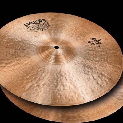 Paiste 2002 Bbbh-16 Platillo Black Big Beat Hi-Hat 16 1064016