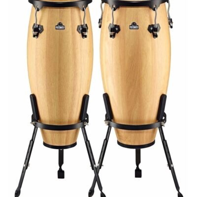 Meinl Nino910Ds Set Conga Madera 9  + 10  Parches De Bufalo Nino910Ds