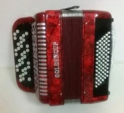 Acordeon 72 Bajos Diatonico Golden Cup Jh5072Rd Jh5072Rd