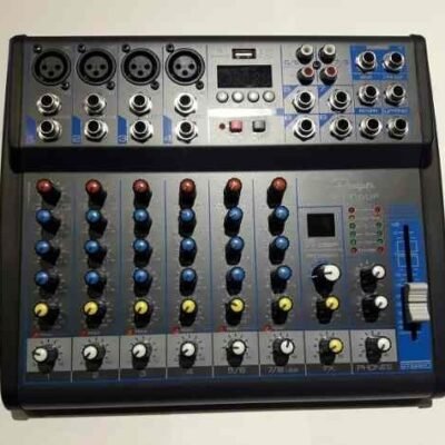 Consola Mixer 8 Canales Parquer Kt-08Up Kt-08Up