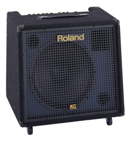 Amplificador Roland Kc-550 Para Teclado De 180w Color Negro