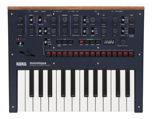 Sintetizador Korg Monologue Analogico Monofonico 25 Teclas - Imagen 2
