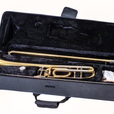 Trombon Tenor A Pistones Custom Parquer Con Estuche Ptrbpc Ptrbpc
