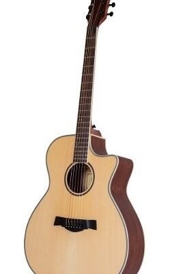 Guitarra Electroacústica Parquer Taylor Eq Corte Funda Gac500Lbeq