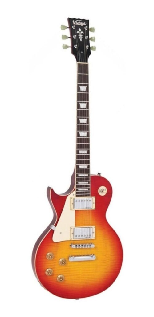 Guitarra Eléctrica Les Paul Vintage Lv100cs Zurda