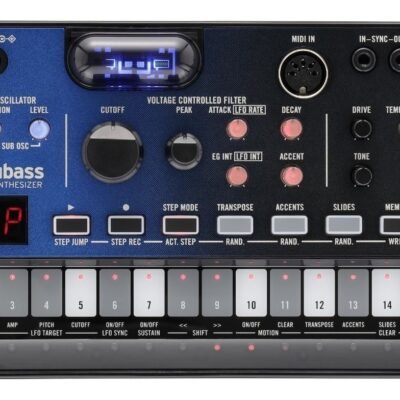 Sintetizador Valvular Midi Korg Volca Nubass 16 Ch Grabacion 100022934000