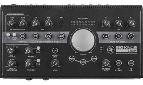 Control Activo De Monitores Mackie Big Knob Studio+