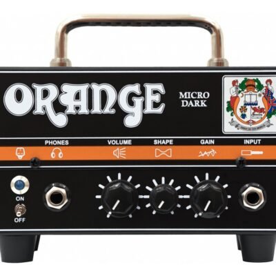 Amplificador Orange Micro Dark Cabezal Valvular 20W Negro Sr-Or-Micro Dark