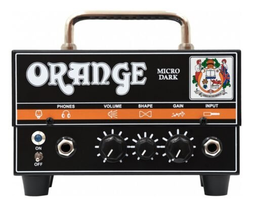 Amplificador Orange Micro Dark Cabezal Valvular 20w Negro