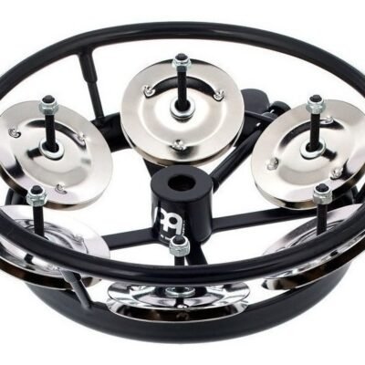 Meinl Thh1Bk Aro Pandereta Doble 5 Pulgadas Para Hi Hat Thh1Bk