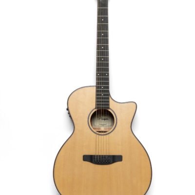 Guitarra Electroacústica Parquer Taylor Con Eq Corte Funda Gac310Smeq