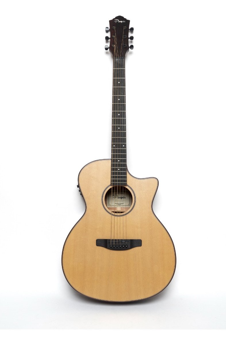 Guitarra Electroacústica Parquer Taylor Con Eq Corte Funda Gac310Smeq
